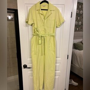 Neon Jean Jumpsuit